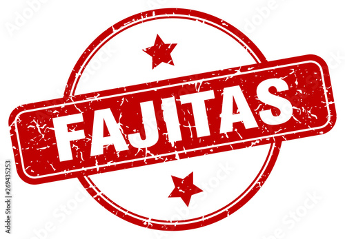 fajitas sign