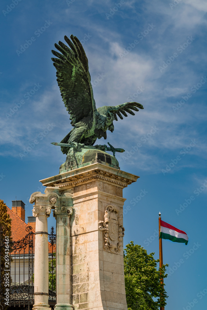 budapest eagle with sword