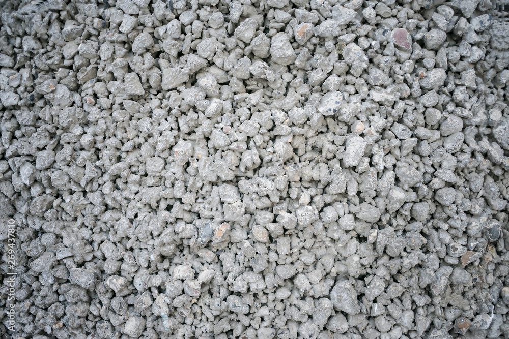 Background made of grey little stones Background made of grey little stones