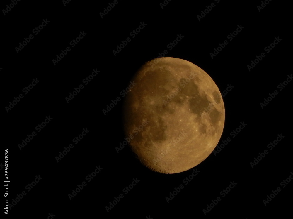 Naklejka premium moon in the sky