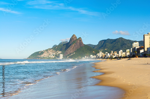 Amazing Ipanema Beach, Rio de Janeiro, Brazil photo