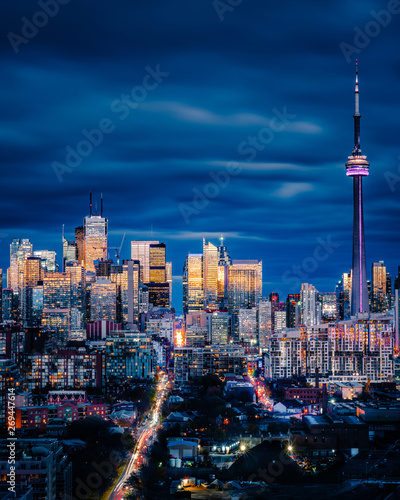 Photography Epic City Skyline of Toronto Canada