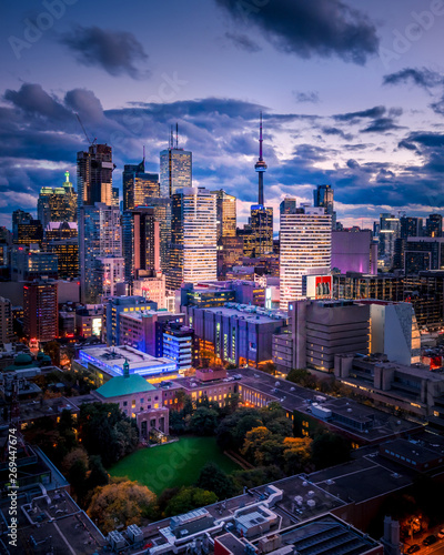 Epic City Skyline of Toronto Canada photo