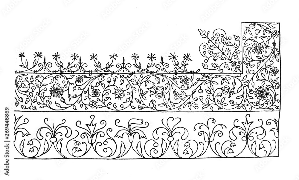 Fototapeta premium Pattern background