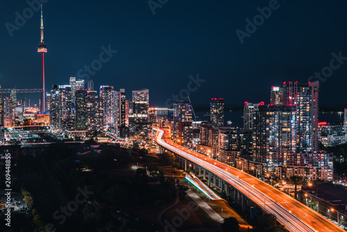 Wallpaper Mural Epic City Skyline of Toronto Canada Torontodigital.ca