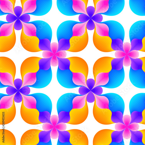 Abstract seamless pattern o...