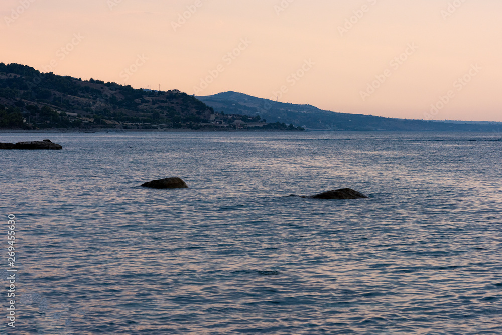 Fototapeta premium Roseto Capo Spulico, a beautiful seaside town in Calabria