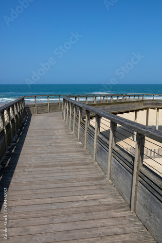 central beach of Hossegor Soorts France