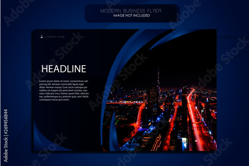 business blue slideshows