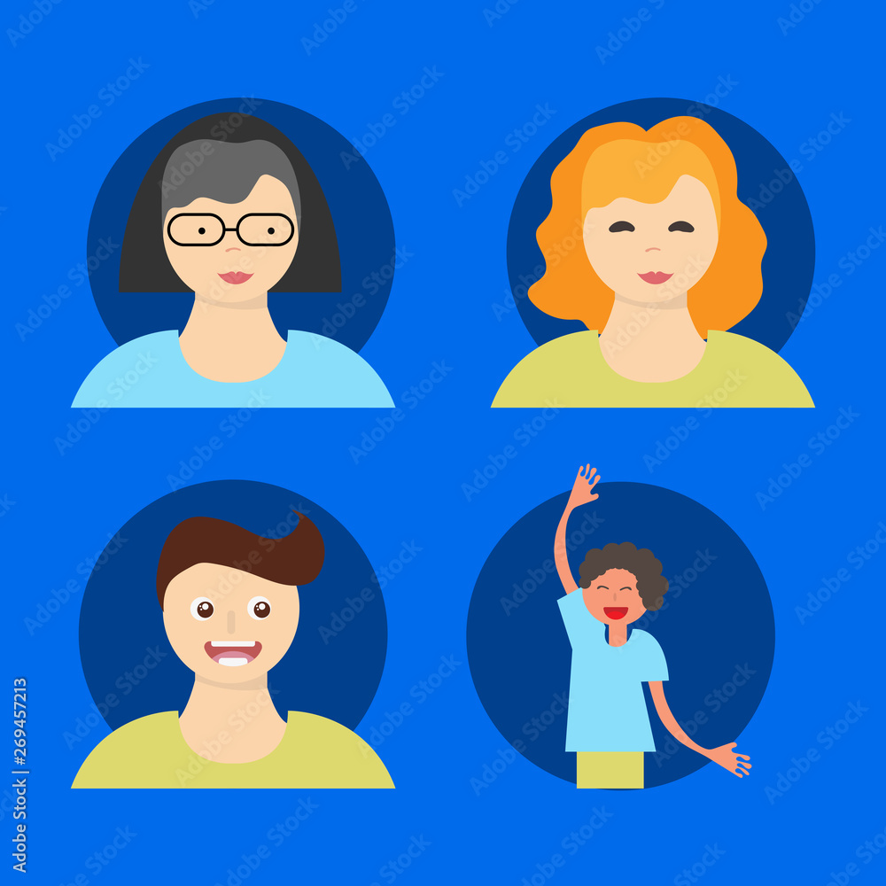 People Icon set in trendy flat style isolated on light background with shadow. Crowd signs. Persons symbol for your infographics web site design, logo, app, UI. Vector illustration, EPS10. People Icon set in trendy flat style isolated on light background with shadow. Crowd signs. Persons symbol for your infographics web site design, logo, app, UI. Vector illustration, EPS10.