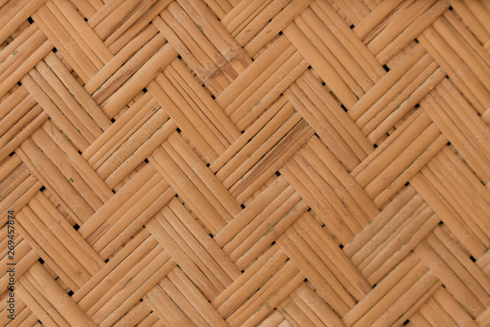 Wicker background. Light brown bamboo wood background. Handmade cane basket surface. Straw mat. Asian rustic craft concept. Wicker background. Light brown bamboo wood background. Handmade cane basket surface. Straw mat. Asian rustic craft concept.