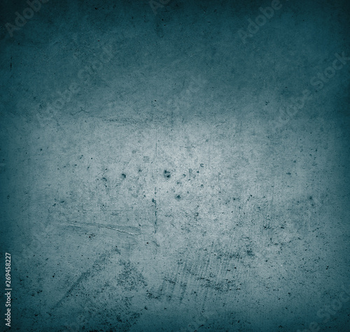 Blue textured stone wall background