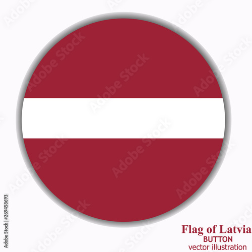 Free Download Bright button with flag of Latvia. Bright illustration with flag . - GFXLoad