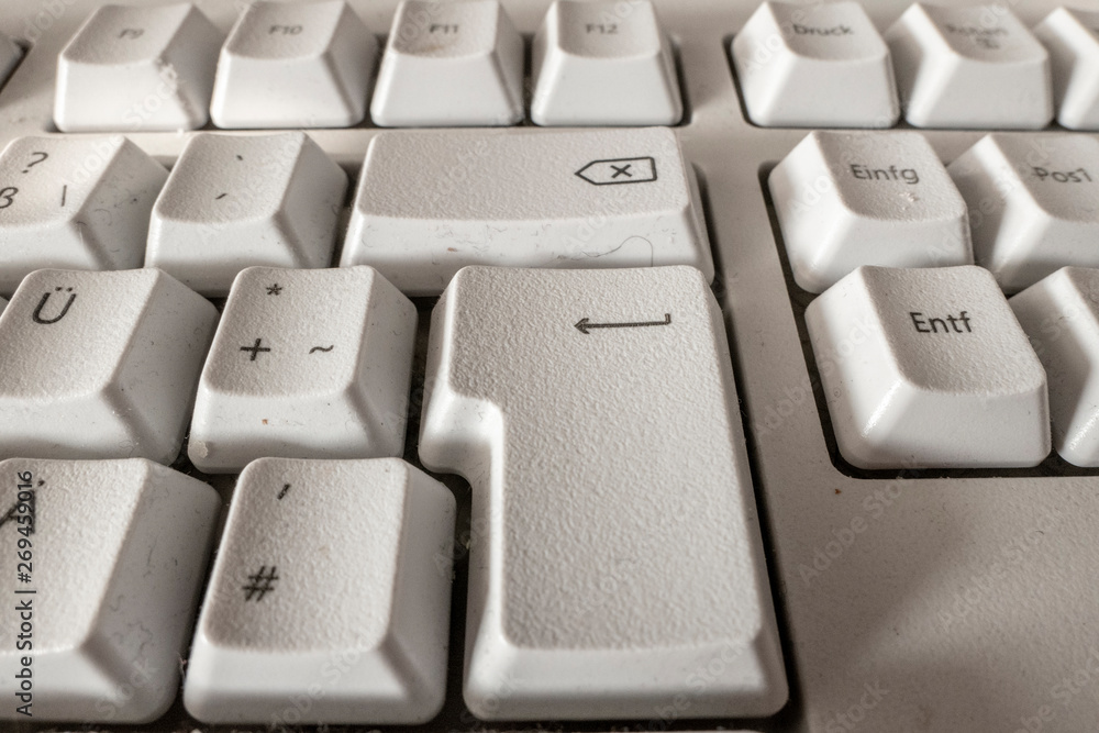 very dirty keyboard with the focus on the letters very dirty keyboard with the focus on the letters