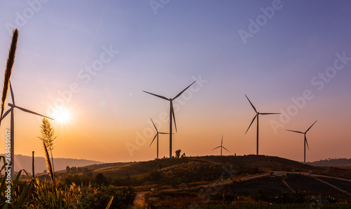 Wind turbine Electricity production by wind energy