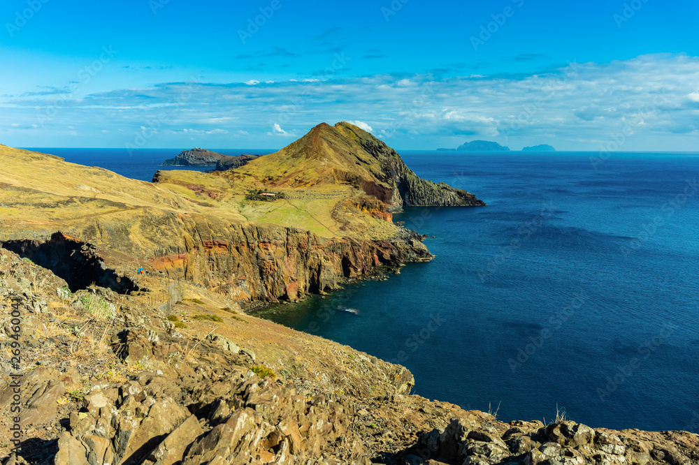 Cliffs of Ponta de Sao Lourenco, Madeira islands