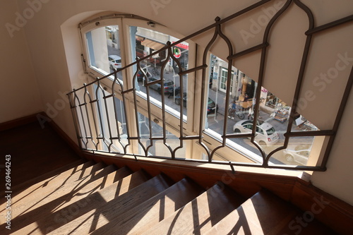 Straße am Fenster