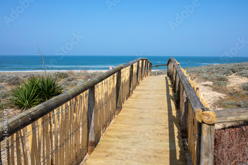 Fototapeta Naklejka Na Ścianę i Meble -  central beach of Hossegor Soorts France