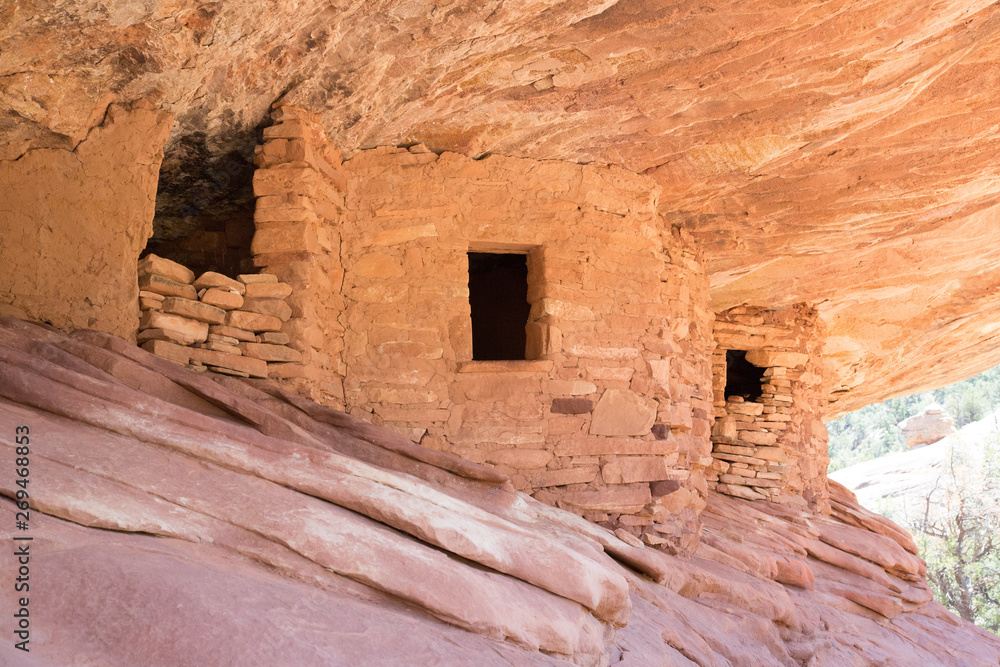 Bear Ears National Monument's Mule Canyon hosts a hike using South Mule Canyon Trail, which leads to many Anasazi ruins including this, known as 