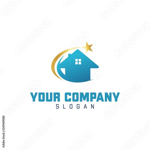 Star House Logo Inspirations Template