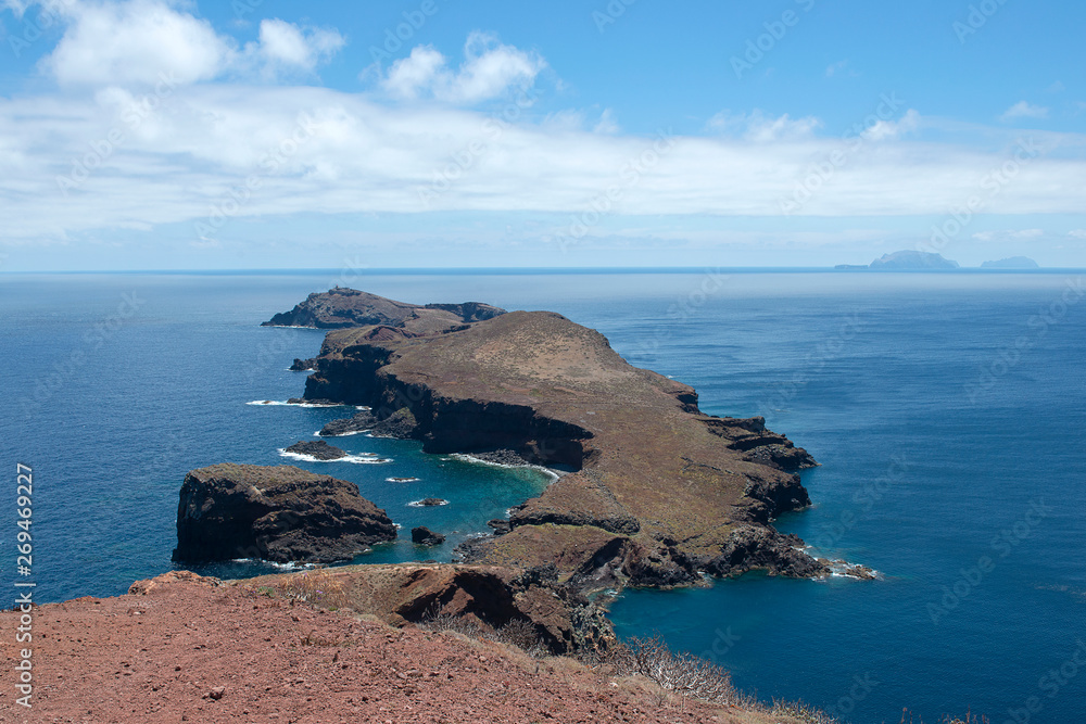 Εκτύπωση καμβά An absolutely beautiful walk on Ponta de Sao Lourenco , Madeira, Portugal
