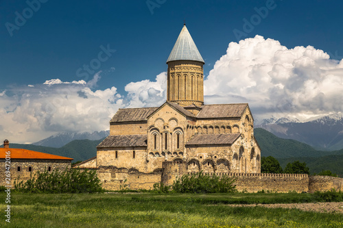 Alaverdi Monastery in the Kakheti region of Eastern Georgia photo