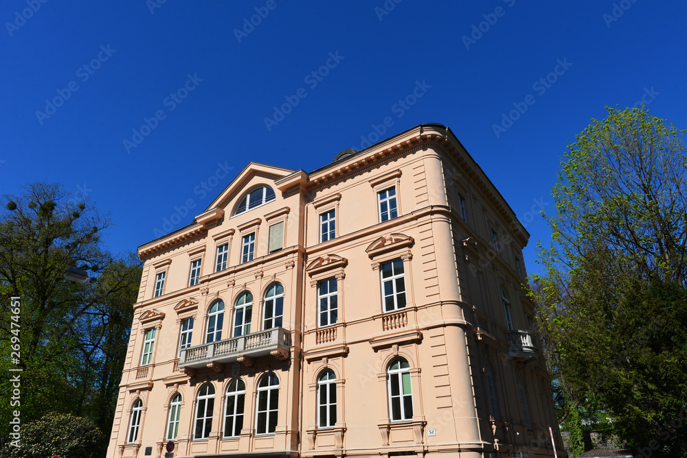 Denkmalgeschützte Architektur in Salzburg Altstadt