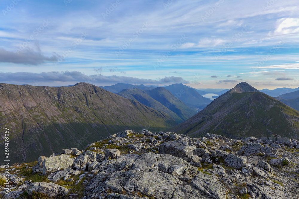 Looking South to Stob Dubh and Glen Etive