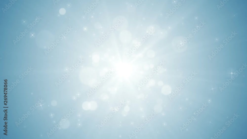 Seamless loop file, Spreading circular particle and Lens Flare animation - Silver color Seamless loop file, Spreading circular particle and Lens Flare animation - Silver color