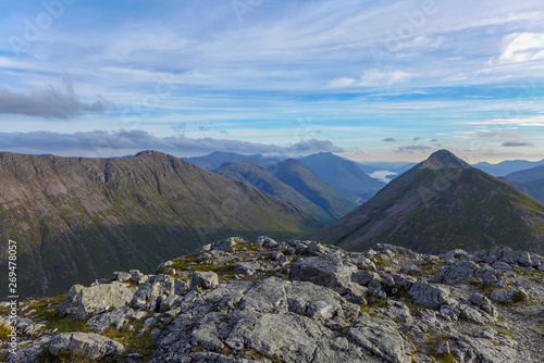 Looking South to Stob Dubh and Glen Etive © Paul