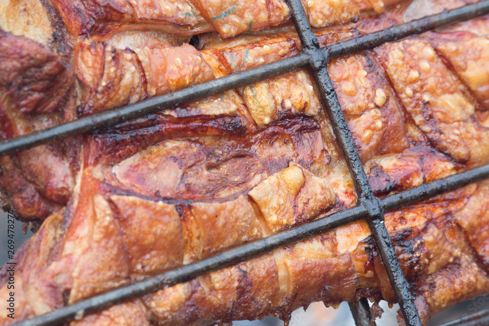 Grilled pork from Peru (Chancho al palo) Grilled pork from Peru (Chancho al palo)