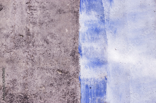 Colorful texture of painted concrete
