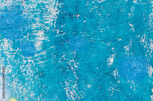 Colorful texture of painted concrete