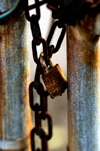 Rusty Pad Lock