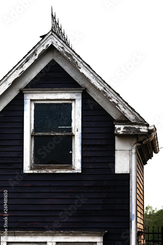 old wooden house