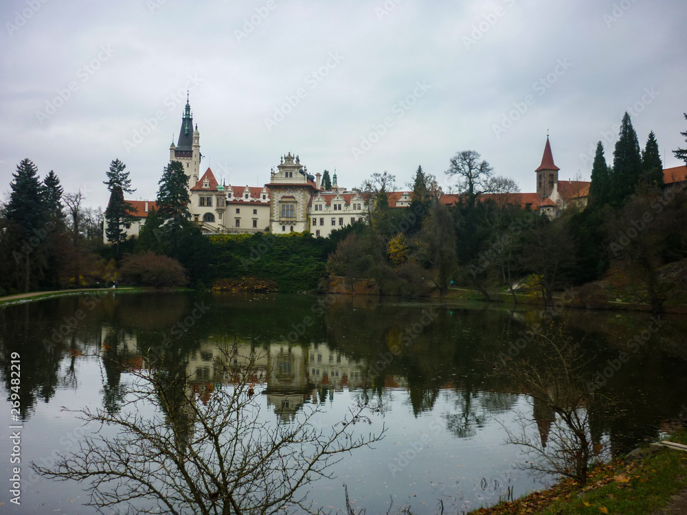 This is Pruhonice castle near Prague in Czech Republic This is Pruhonice castle near Prague in Czech Republic