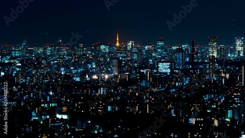 Wallpaper Mural 東京夜景・タイムラプス Torontodigital.ca