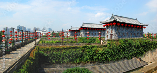Εκτύπωση καμβά Zhonghua Gate (Gate of China), Nanjing, Jiangsu Province, China