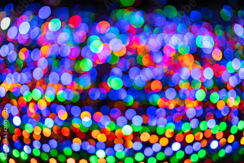 colorful bokeh