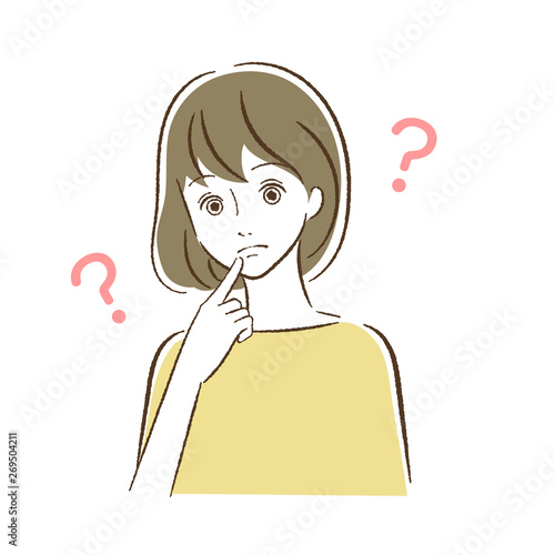 疑問　女性