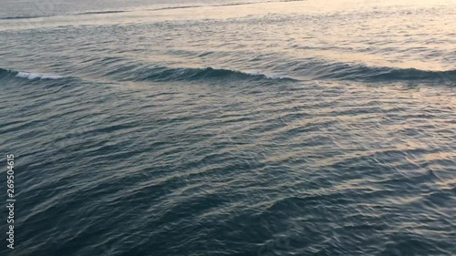 waves on the beach