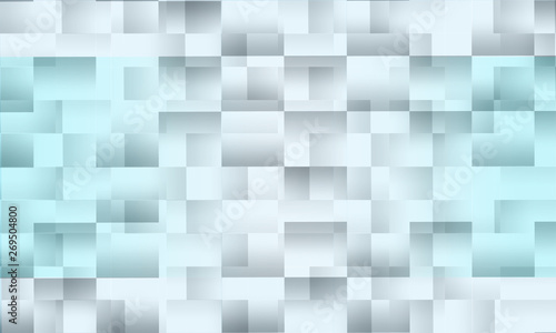 Geometric squared light grey background, business style, template for design or text.