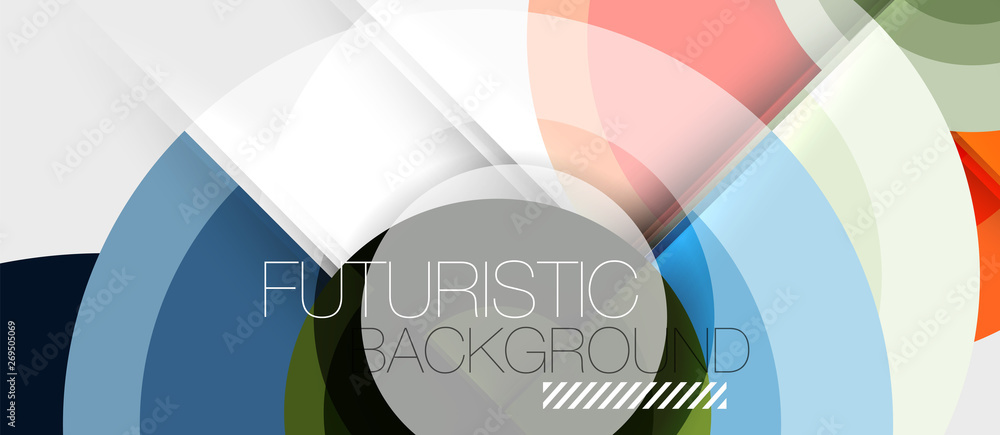 Circular geometrical design template Circular geometrical design template
