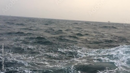 waves on the beach