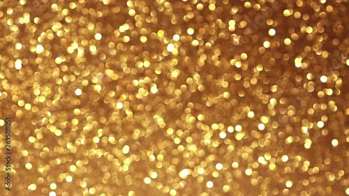 Abstract background with shiny bokeh sparkles. Smooth animation for your design. Bright party lights, defocused, bokeh background. Abstract shine.