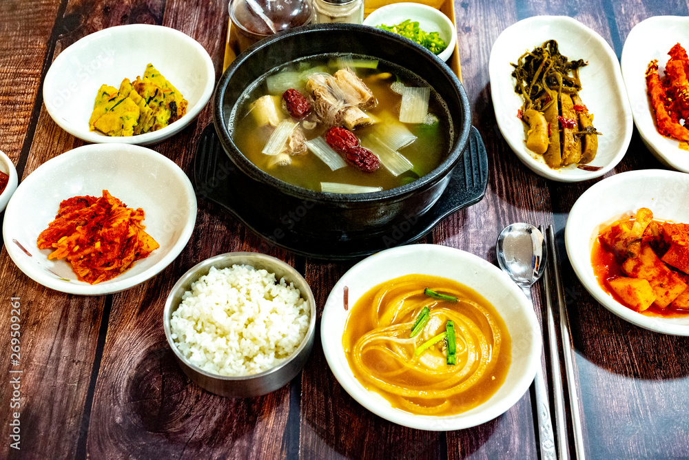 된장찌개, 한국음식, 식당, 밥상 된장찌개, 한국음식, 식당, 밥상