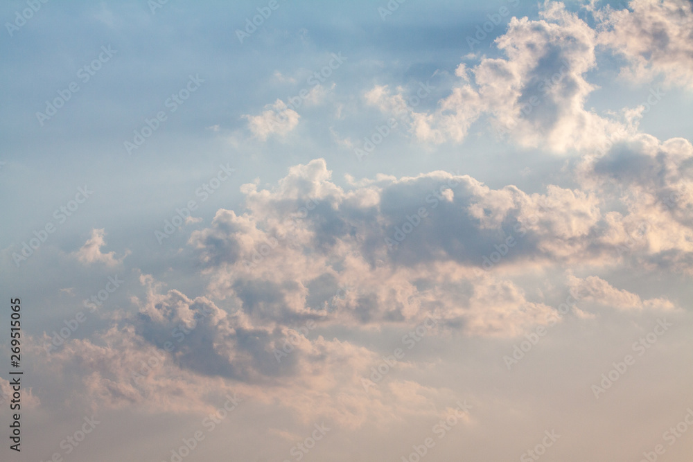 Blue sky background with clouds Blue sky background with clouds