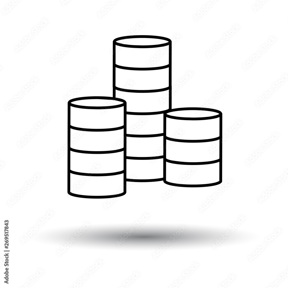Coin Stack Icon Coin Stack Icon