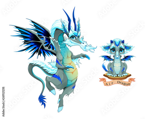 Dragon of Air Element, pupp...