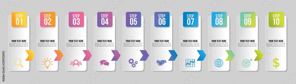 Vector Infographic Design Template with Options Steps and Marketing Icons can be used for info graph, presentations, process, diagrams, annual reports, workflow layout Vector Infographic Design Template with Options Steps and Marketing Icons can be used for info graph, presentations, process, diagrams, annual reports, workflow layout